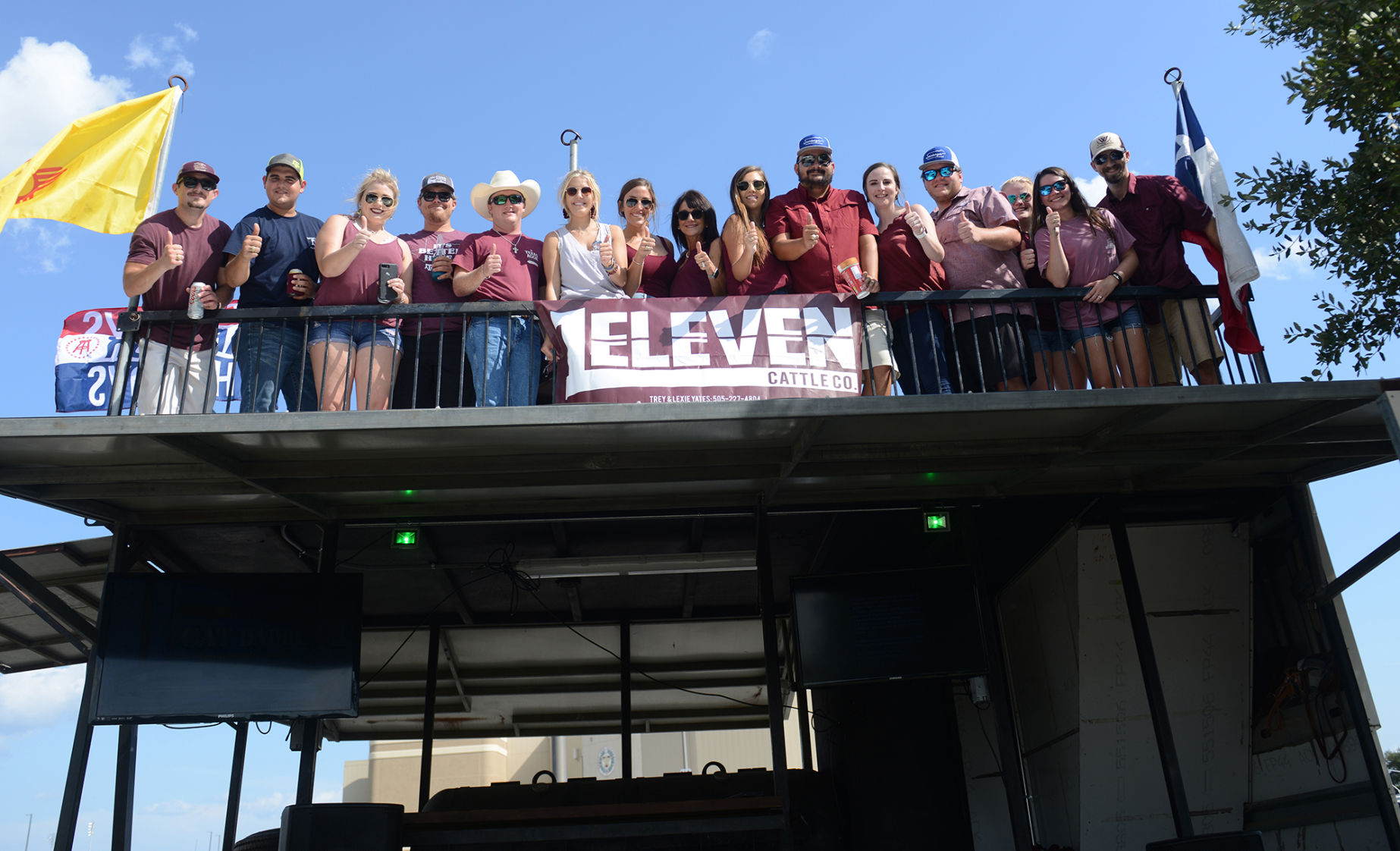 Texas A&M vs. Texas State football tailgates